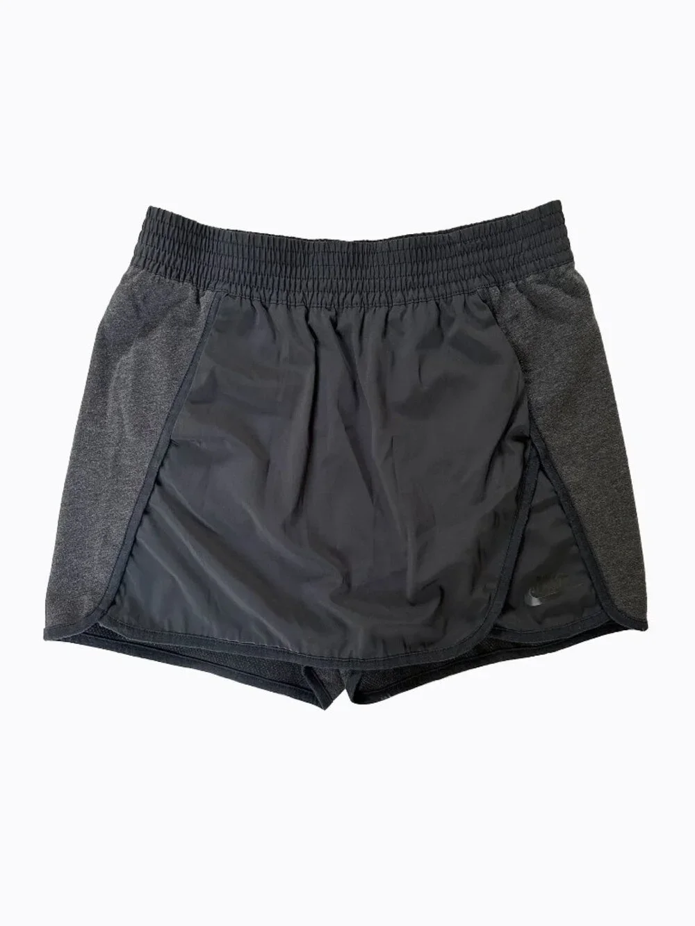 Nike Black Gray Skort Short S Running Workout Athleisure Sportswear Activewear